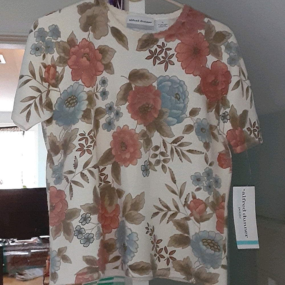 Beautiful beaded floral top